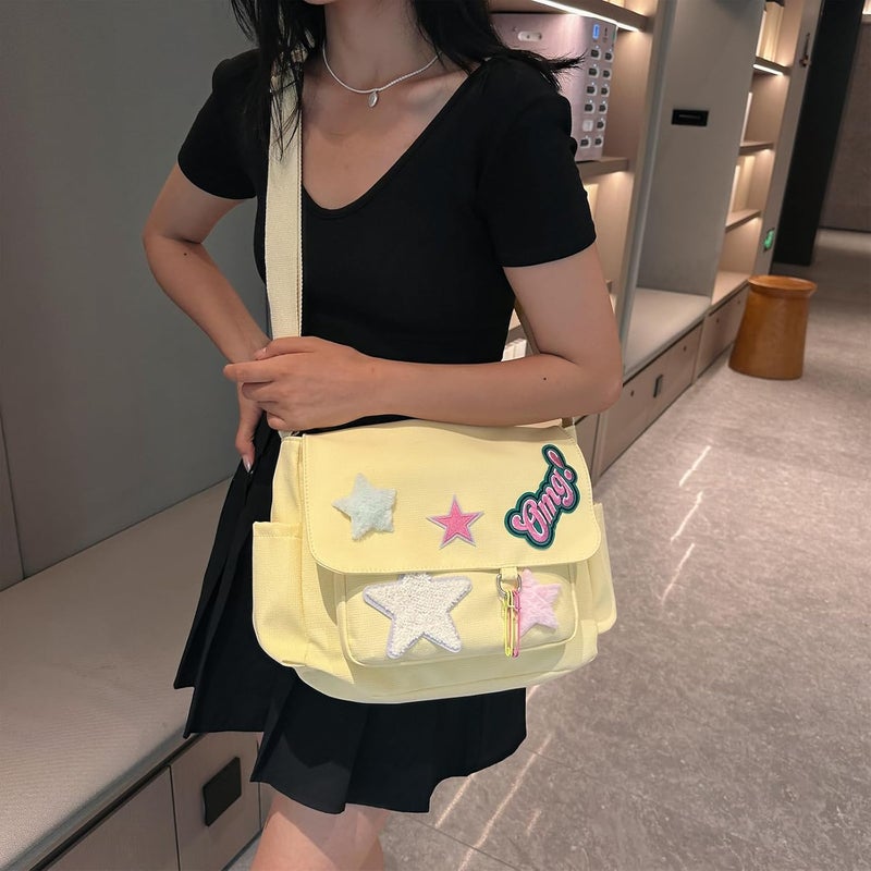 Extolove Cute Messenger Bag, Crossbody Bags for Women Kawaii Messenger Bags Purses - Image 2